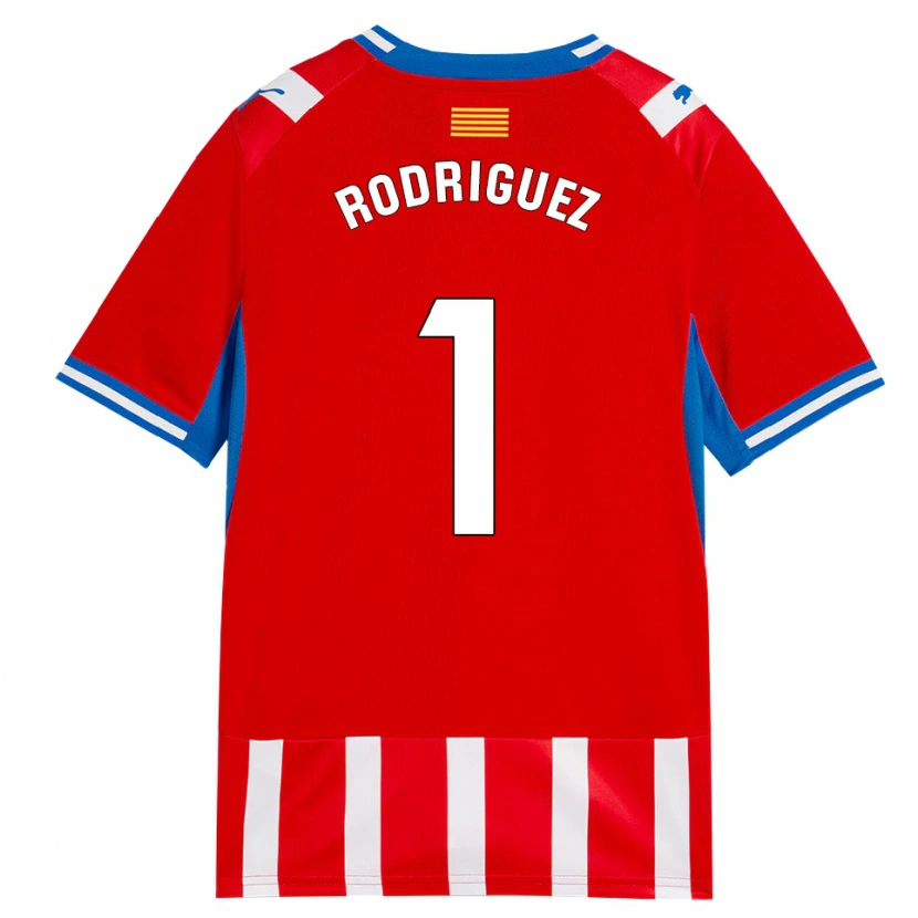 Danxen Herren Maria Rodríguez #1 Rot Weiß Himmelblau Heimtrikot Trikot 2026/27 T-Shirt Schweiz