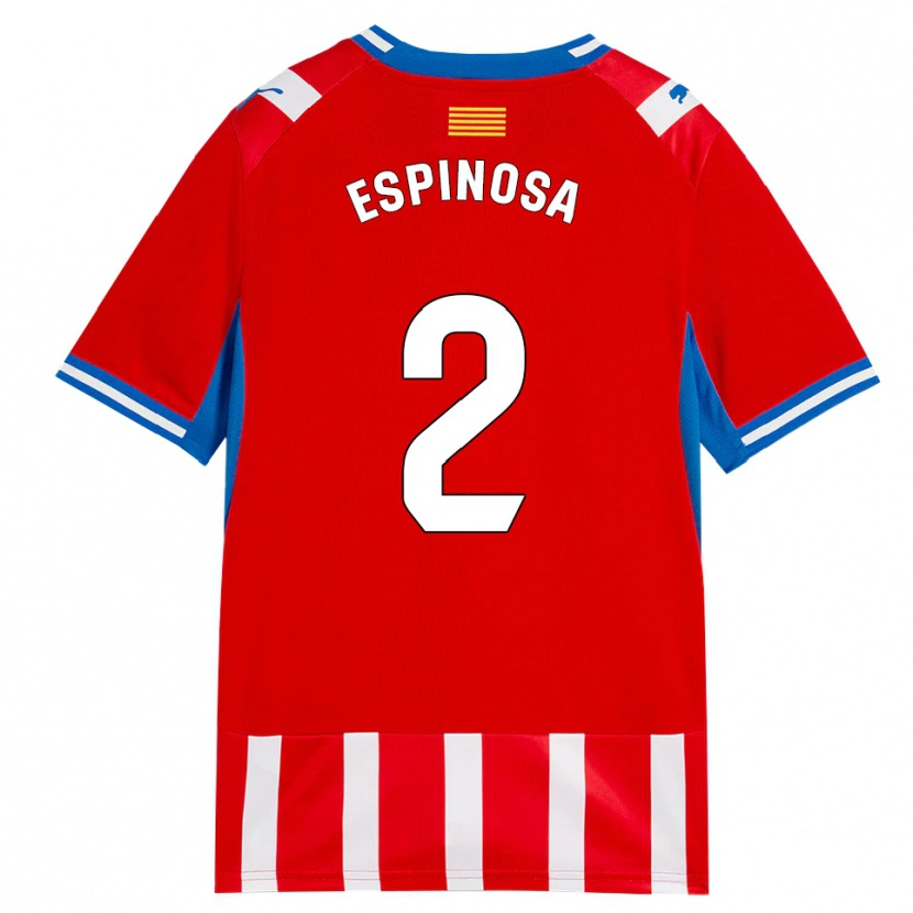 Danxen Herren Bernardo Espinosa #2 Rot Weiß Himmelblau Heimtrikot Trikot 2026/27 T-Shirt Schweiz
