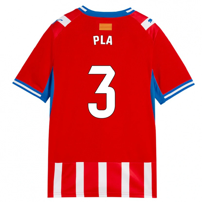 Danxen Herren Marta Pla #3 Rot Weiß Himmelblau Heimtrikot Trikot 2026/27 T-Shirt Schweiz