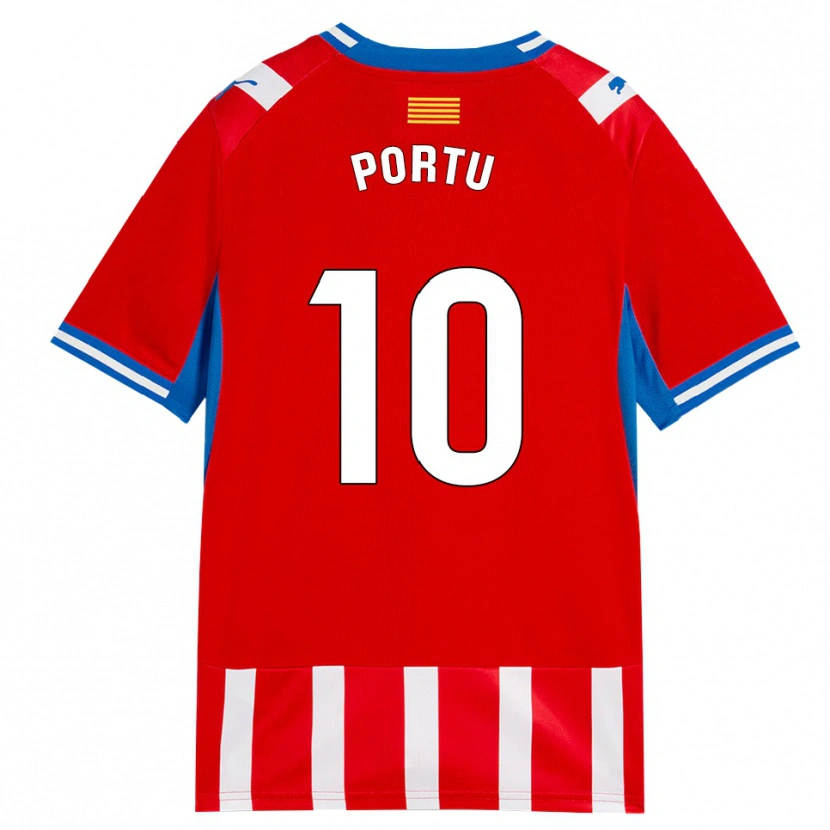 Danxen Herren Cristian Portugués Manzanera #10 Rot Weiß Himmelblau Heimtrikot Trikot 2026/27 T-Shirt Schweiz