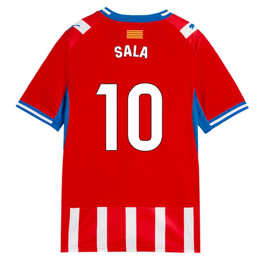 Danxen Herren Georgina Sala #10 Rot Weiß Himmelblau Heimtrikot Trikot 2026/27 T-Shirt Schweiz