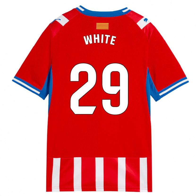 Danxen Herren Lou White #29 Rot Weiß Himmelblau Heimtrikot Trikot 2026/27 T-Shirt Schweiz