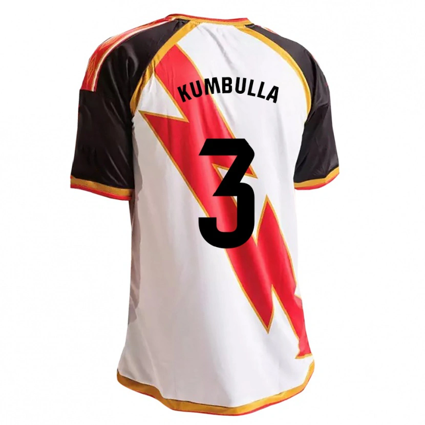 Danxen Herren Marash Kumbulla #3 Schwarz Rot Weiß Gold Heimtrikot Trikot 2026/27 T-Shirt Schweiz
