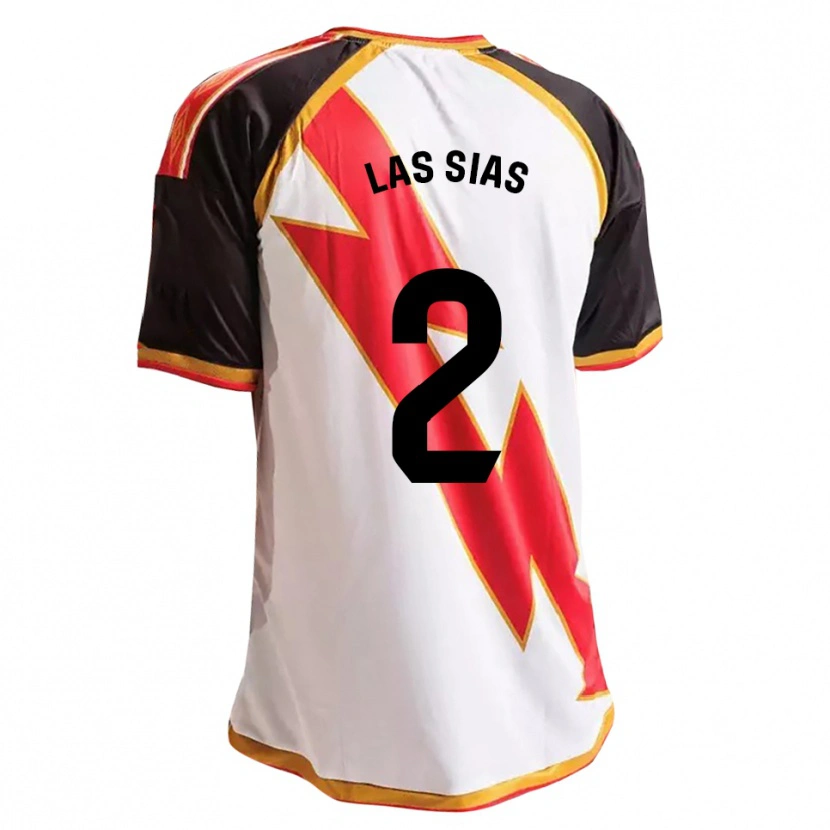 Danxen Herren Marco De Las Sías #2 Schwarz Rot Weiß Gold Heimtrikot Trikot 2026/27 T-Shirt Schweiz