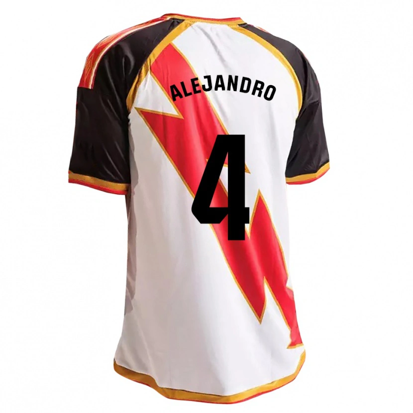 Danxen Herren Alejandro López #4 Schwarz Rot Weiß Gold Heimtrikot Trikot 2026/27 T-Shirt Schweiz