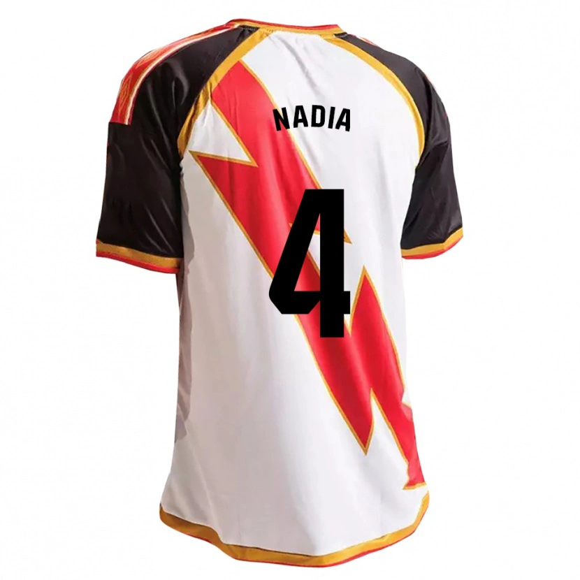Danxen Herren Nadia Dopico Díaz #4 Schwarz Rot Weiß Gold Heimtrikot Trikot 2026/27 T-Shirt Schweiz