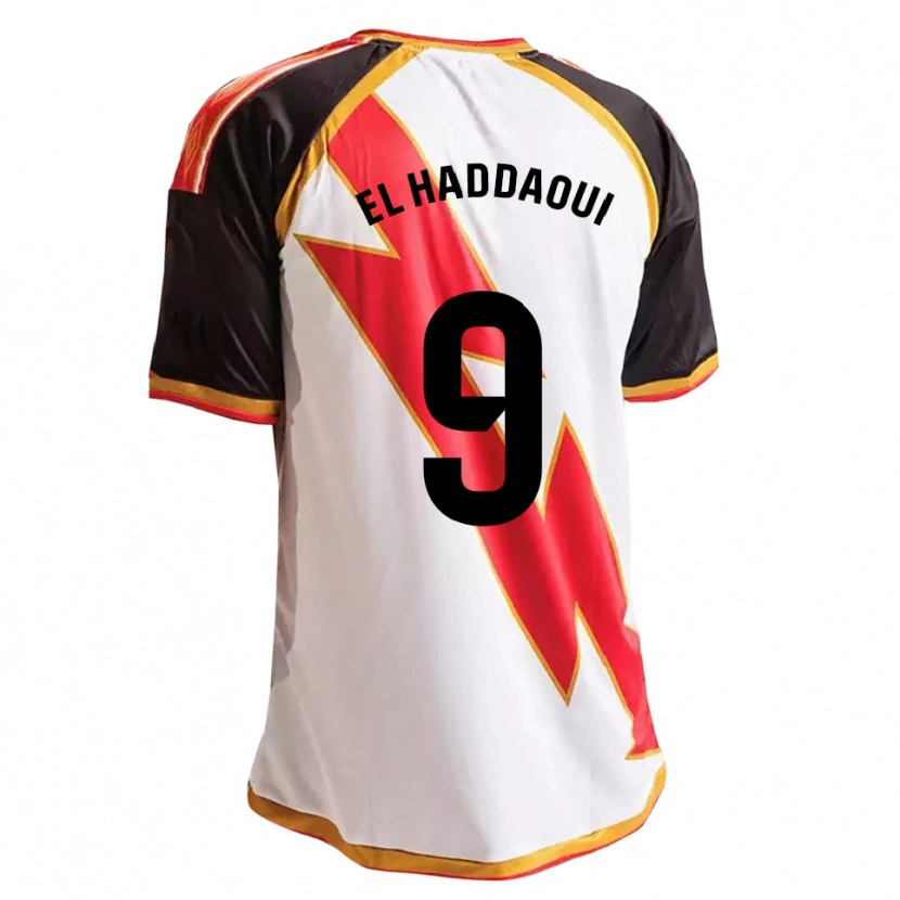 Danxen Herren Hamza El Haddaoui #9 Schwarz Rot Weiß Gold Heimtrikot Trikot 2026/27 T-Shirt Schweiz