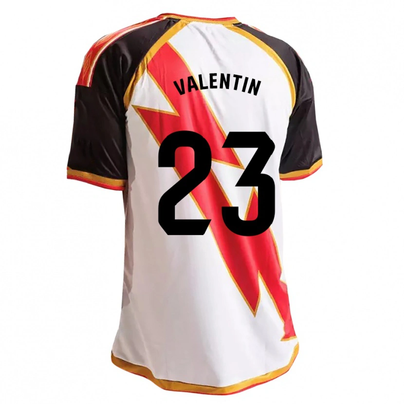 Danxen Herren Óscar Valentín #23 Schwarz Rot Weiß Gold Heimtrikot Trikot 2026/27 T-Shirt Schweiz