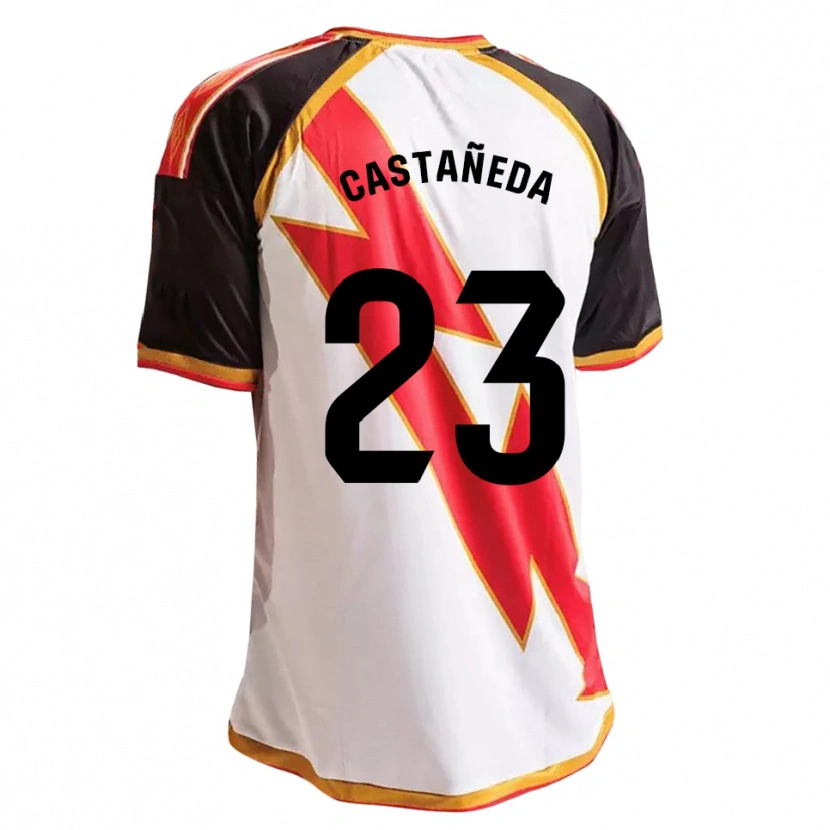 Danxen Herren Ana Sofía Castañeda Giraldo #23 Schwarz Rot Weiß Gold Heimtrikot Trikot 2026/27 T-Shirt Schweiz