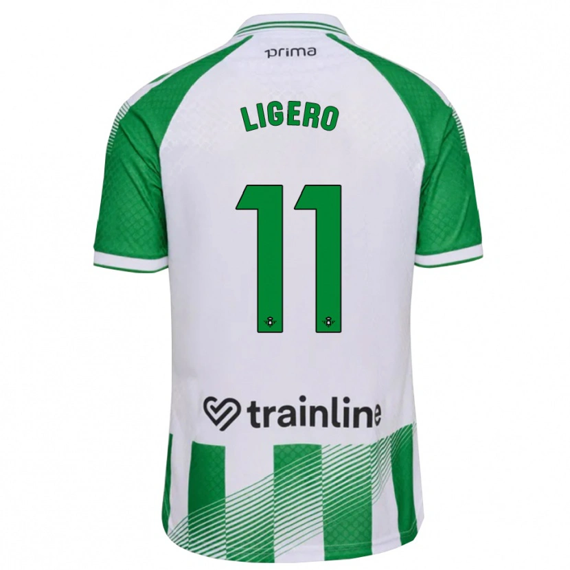 Danxen Herren Nuria Ligero #11 Hellgrün Schwarz Weiß Heimtrikot Trikot 2026/27 T-Shirt Schweiz