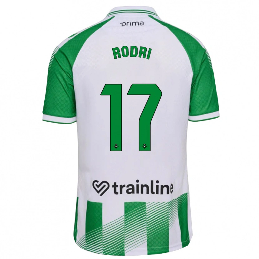 Danxen Herren Rodri Sanchez #17 Hellgrün Schwarz Weiß Heimtrikot Trikot 2026/27 T-Shirt Schweiz