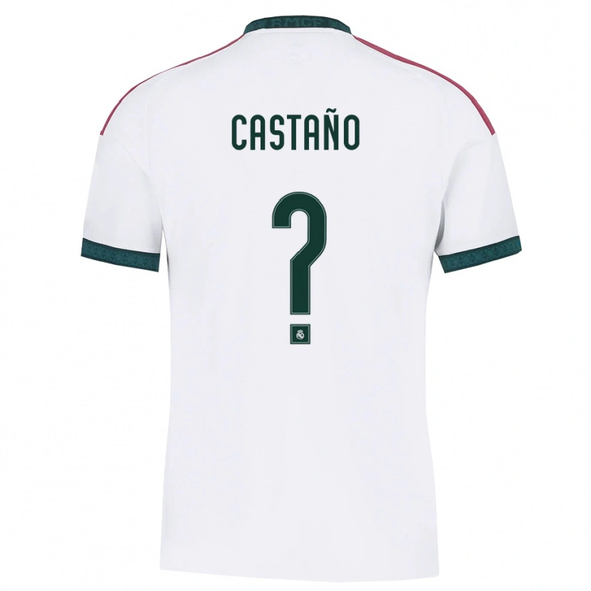 Danxen Herren Alejandro Castaño #0 Dunkelgrün Weiß Rot Heimtrikot Trikot 2026/27 T-Shirt Schweiz