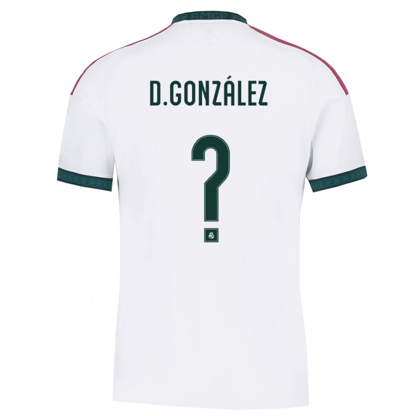 Danxen Herren Daniel González #0 Dunkelgrün Weiß Rot Heimtrikot Trikot 2026/27 T-Shirt Schweiz