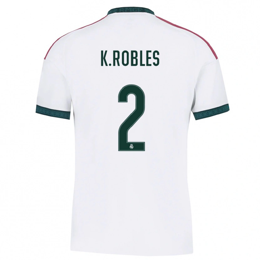 Danxen Herren Kenti Robles #2 Dunkelgrün Weiß Rot Heimtrikot Trikot 2026/27 T-Shirt Schweiz
