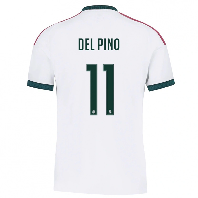 Danxen Herren Santiago Del Pino #11 Dunkelgrün Weiß Rot Heimtrikot Trikot 2026/27 T-Shirt Schweiz