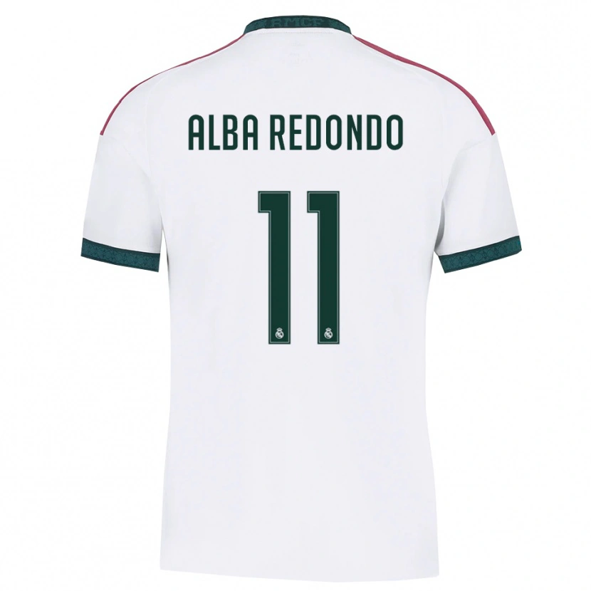 Danxen Herren Alba Redondo #11 Dunkelgrün Weiß Rot Heimtrikot Trikot 2026/27 T-Shirt Schweiz