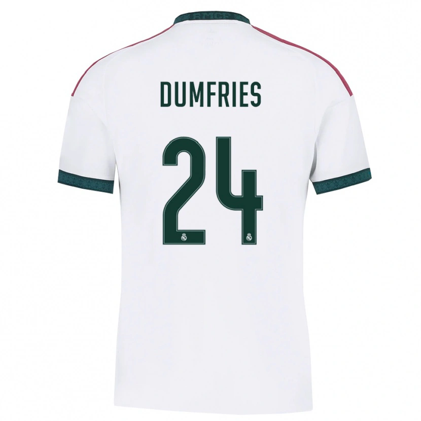 Danxen Herren Denzel Dumfries #24 Dunkelgrün Weiß Rot Heimtrikot Trikot 2026/27 T-Shirt Schweiz