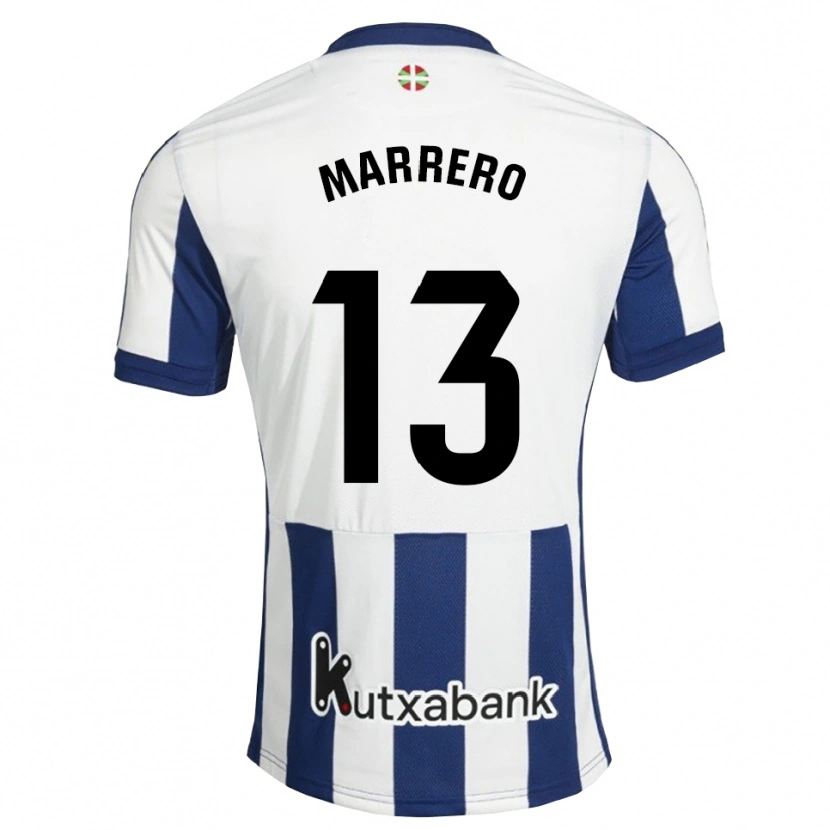Danxen Herren Unai Marrero #13 Marineweiß Goldrute Heimtrikot Trikot 2026/27 T-Shirt Schweiz