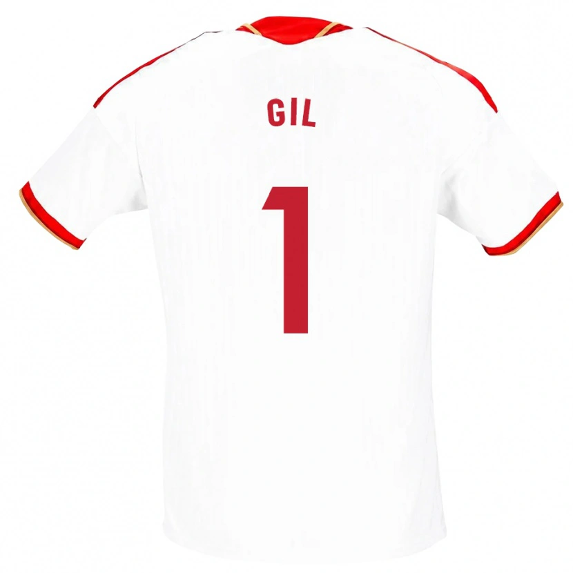 Danxen Herren David Gil #1 Weiß Rot Heimtrikot Trikot 2026/27 T-Shirt Schweiz