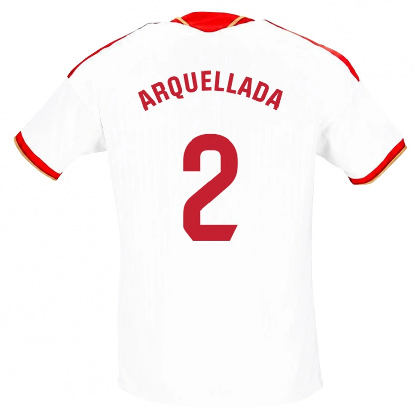Danxen Herren Álvaro Arquellada #2 Weiß Rot Heimtrikot Trikot 2026/27 T-Shirt Schweiz