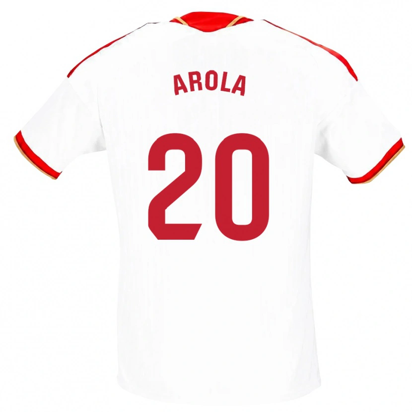 Danxen Herren Arola Aparicio Gili #20 Weiß Rot Heimtrikot Trikot 2026/27 T-Shirt Schweiz