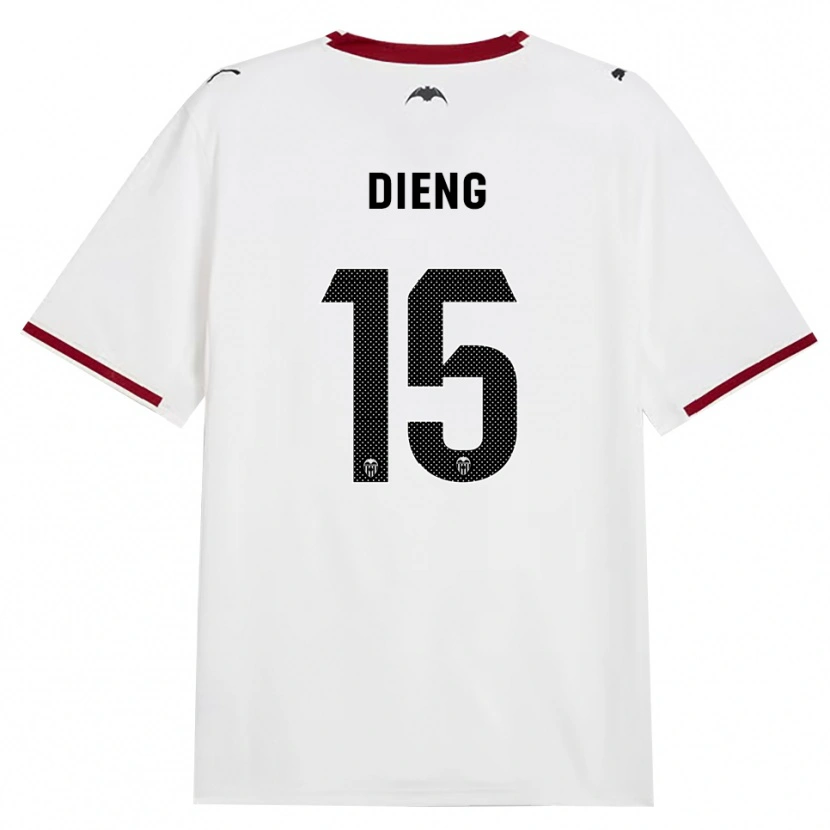 Danxen Herren Aliou Dieng #15 Schwarz Weiß Rot Gelb Heimtrikot Trikot 2026/27 T-Shirt Schweiz