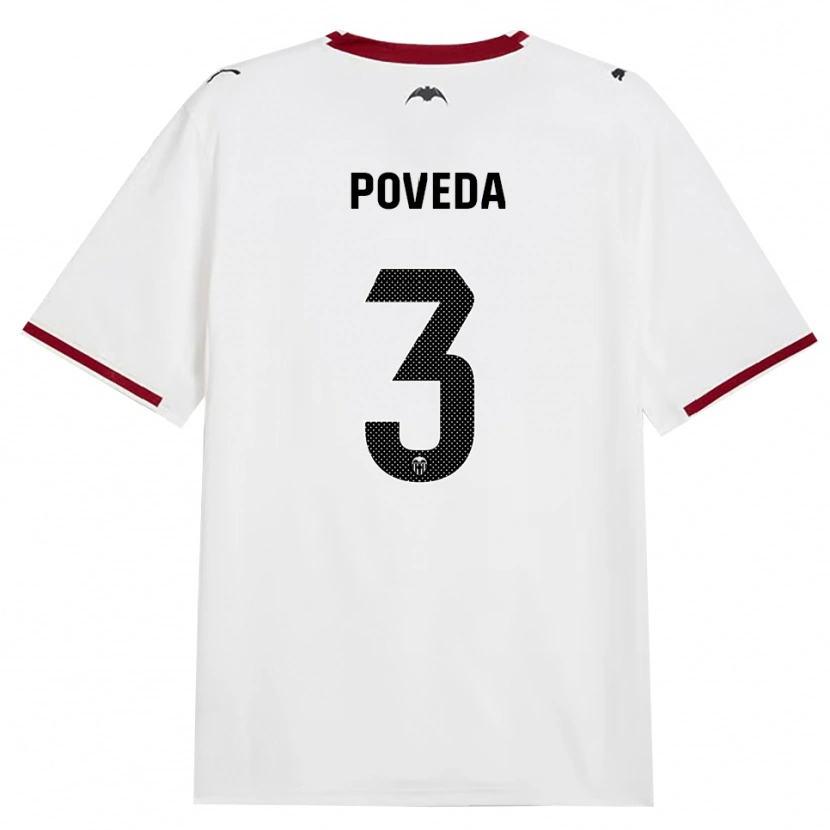 Danxen Herren Hugo Poveda #3 Schwarz Weiß Rot Gelb Heimtrikot Trikot 2026/27 T-Shirt Schweiz