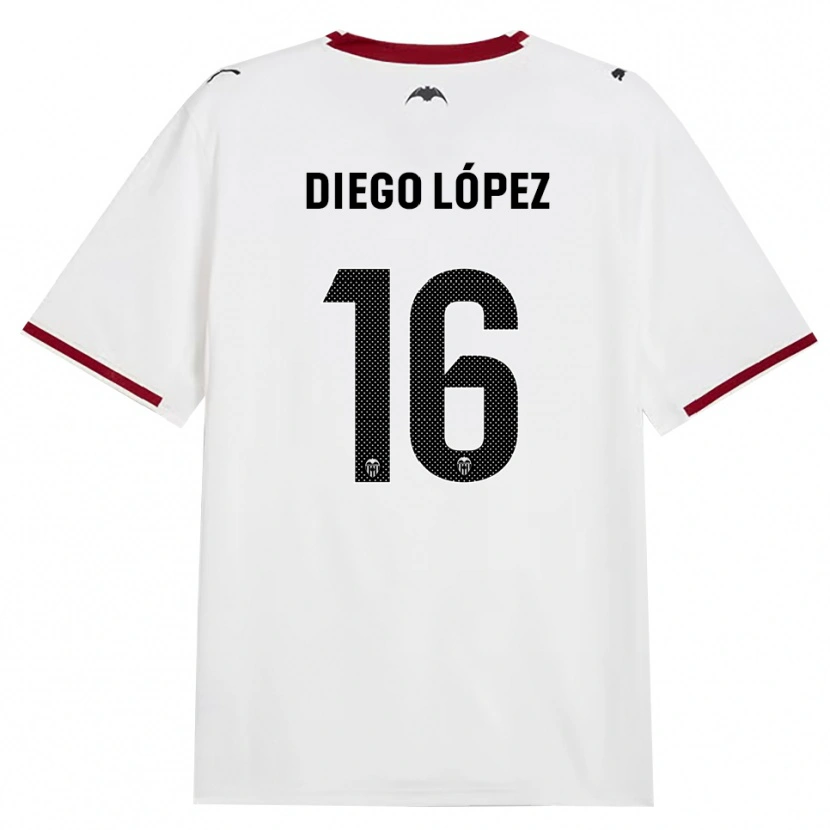 Danxen Herren Diego López #16 Schwarz Weiß Rot Gelb Heimtrikot Trikot 2026/27 T-Shirt Schweiz
