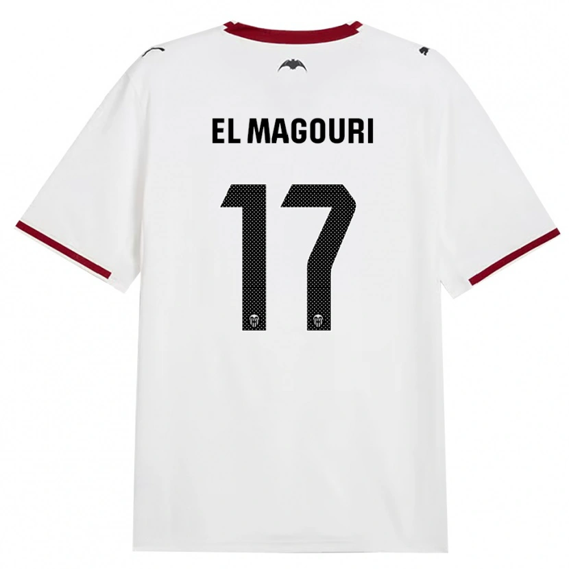 Danxen Herren Anas El Magouri #17 Schwarz Weiß Rot Gelb Heimtrikot Trikot 2026/27 T-Shirt Schweiz