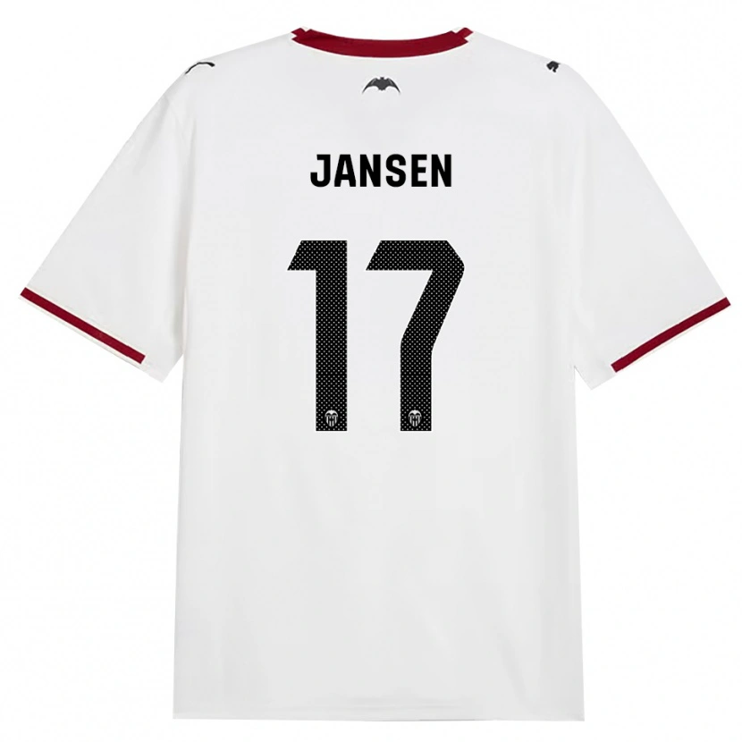 Danxen Herren Ellen Jansen #17 Schwarz Weiß Rot Gelb Heimtrikot Trikot 2026/27 T-Shirt Schweiz