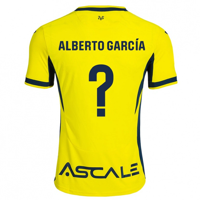 Danxen Herren Alberto García #0 Gelb Schwarz Rot Heimtrikot Trikot 2026/27 T-Shirt Schweiz