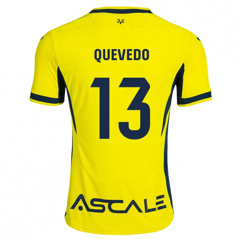 Danxen Herren Alex Quevedo #13 Gelb Schwarz Rot Heimtrikot Trikot 2026/27 T-Shirt Schweiz