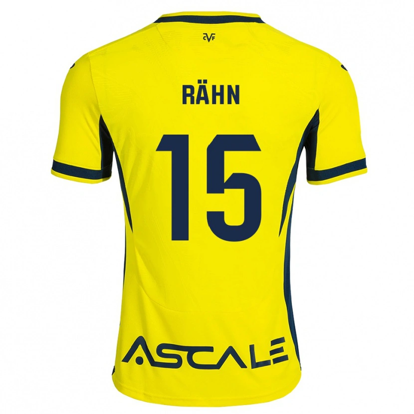 Danxen Herren Ronan Rähn #15 Gelb Schwarz Rot Heimtrikot Trikot 2026/27 T-Shirt Schweiz