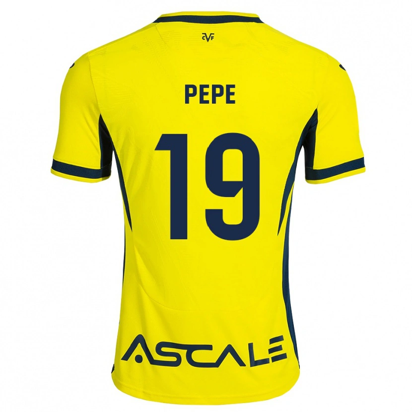 Danxen Herren Nicolas Pépé #19 Gelb Schwarz Rot Heimtrikot Trikot 2026/27 T-Shirt Schweiz