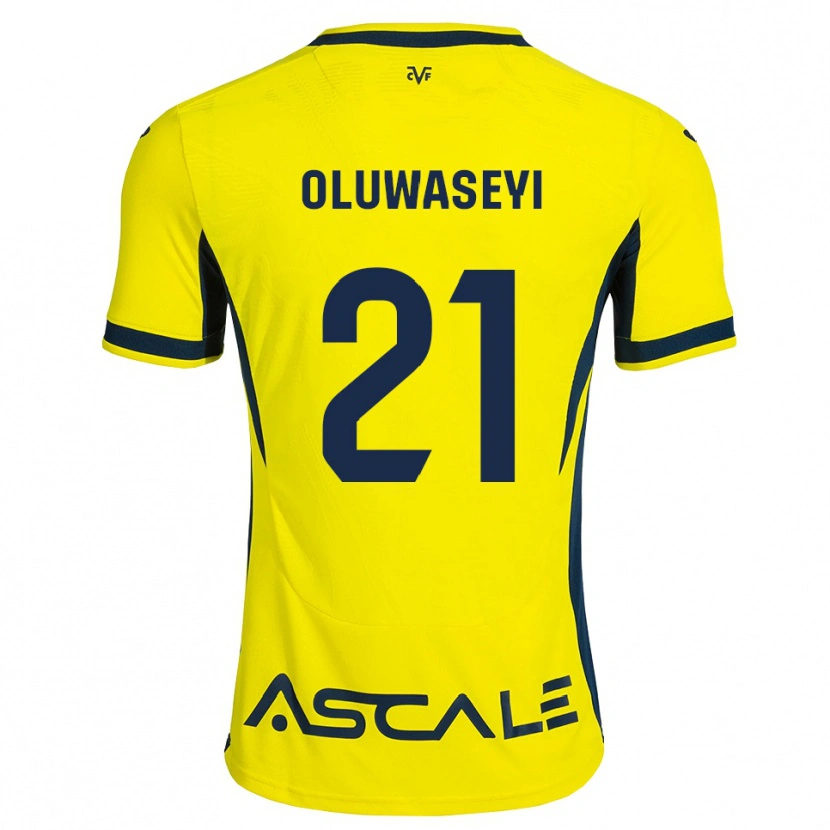 Danxen Herren Tani Oluwaseyi #21 Gelb Schwarz Rot Heimtrikot Trikot 2026/27 T-Shirt Schweiz
