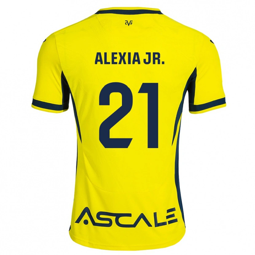 Danxen Herren Alexia Blanco Llacuno #21 Gelb Schwarz Rot Heimtrikot Trikot 2026/27 T-Shirt Schweiz