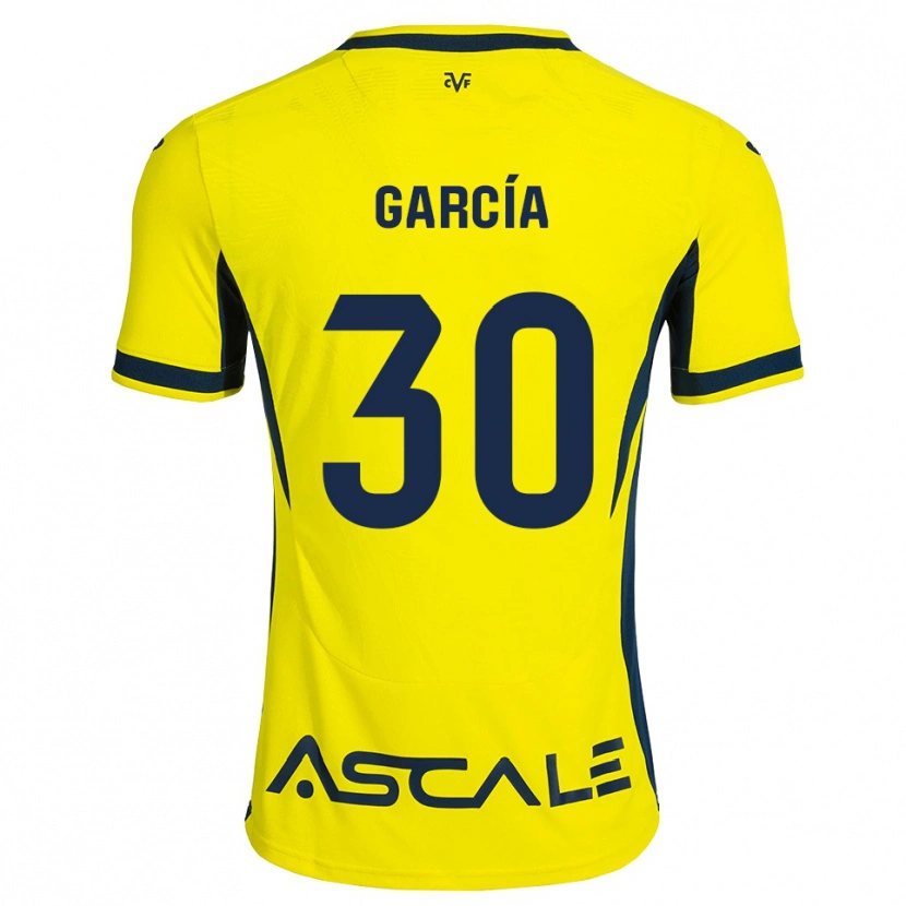 Danxen Herren Albert García #30 Gelb Schwarz Rot Heimtrikot Trikot 2026/27 T-Shirt Schweiz
