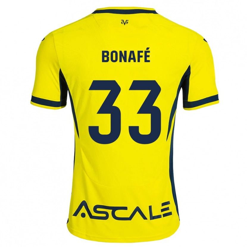 Danxen Herren César Bonafé #33 Gelb Schwarz Rot Heimtrikot Trikot 2026/27 T-Shirt Schweiz