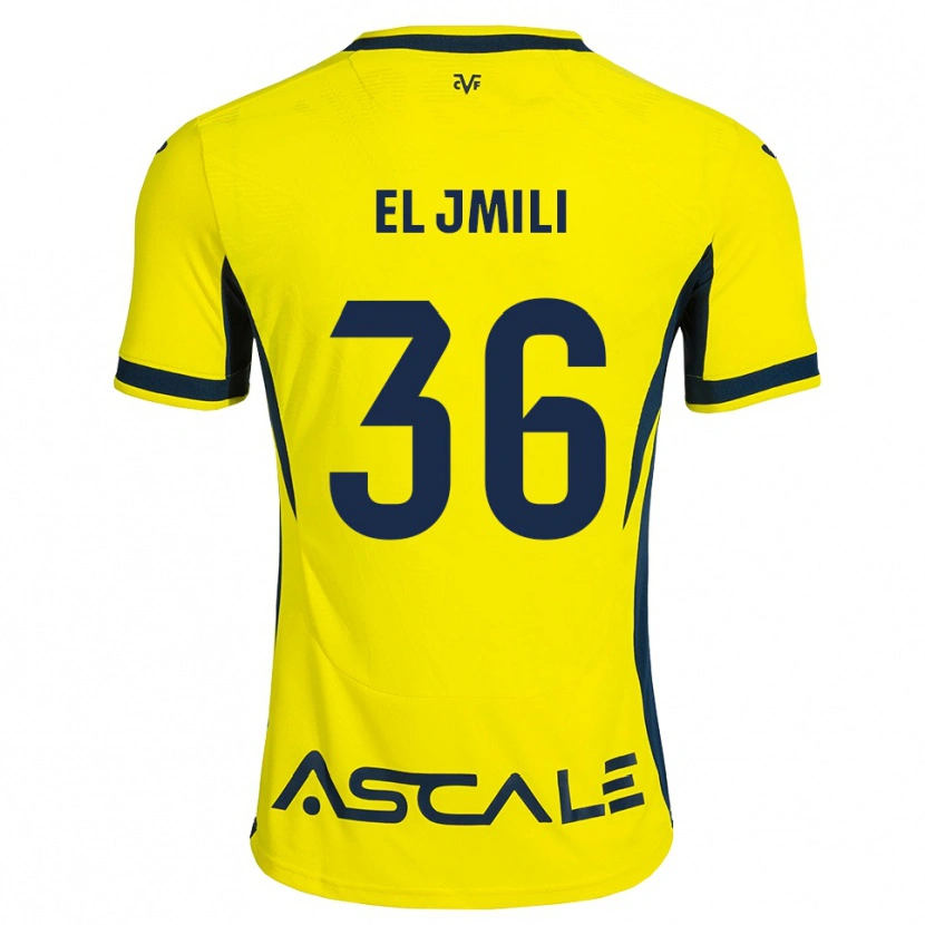 Danxen Herren Nizar El Jmili #36 Gelb Schwarz Rot Heimtrikot Trikot 2026/27 T-Shirt Schweiz