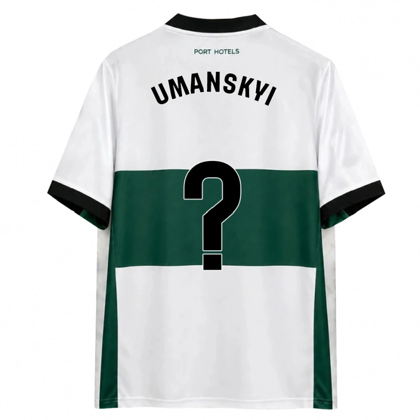 Danxen Herren Volodymyr Umanskyi #0 Grün Weiß Rot Heimtrikot Trikot 2026/27 T-Shirt Schweiz