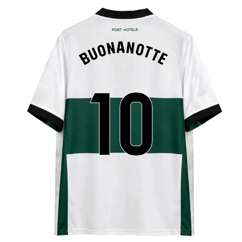 Danxen Herren Facundo Buonanotte #10 Grün Weiß Rot Heimtrikot Trikot 2026/27 T-Shirt Schweiz