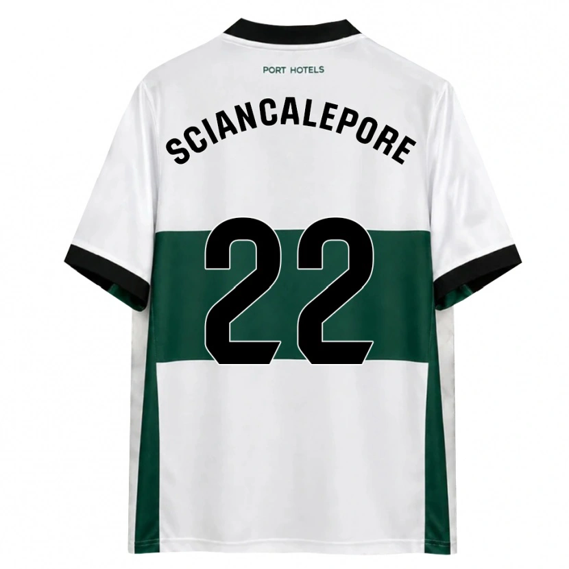 Danxen Herren Mateo Sciancalepore #22 Grün Weiß Rot Heimtrikot Trikot 2026/27 T-Shirt Schweiz