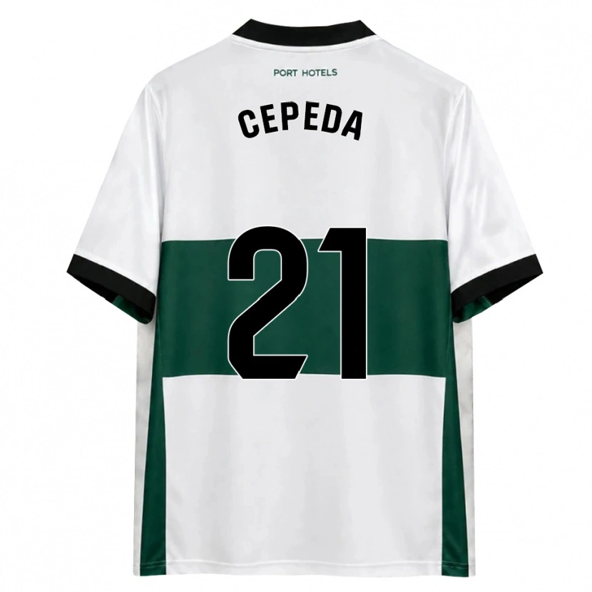 Danxen Herren Lucas Cepeda #21 Grün Weiß Rot Heimtrikot Trikot 2026/27 T-Shirt Schweiz