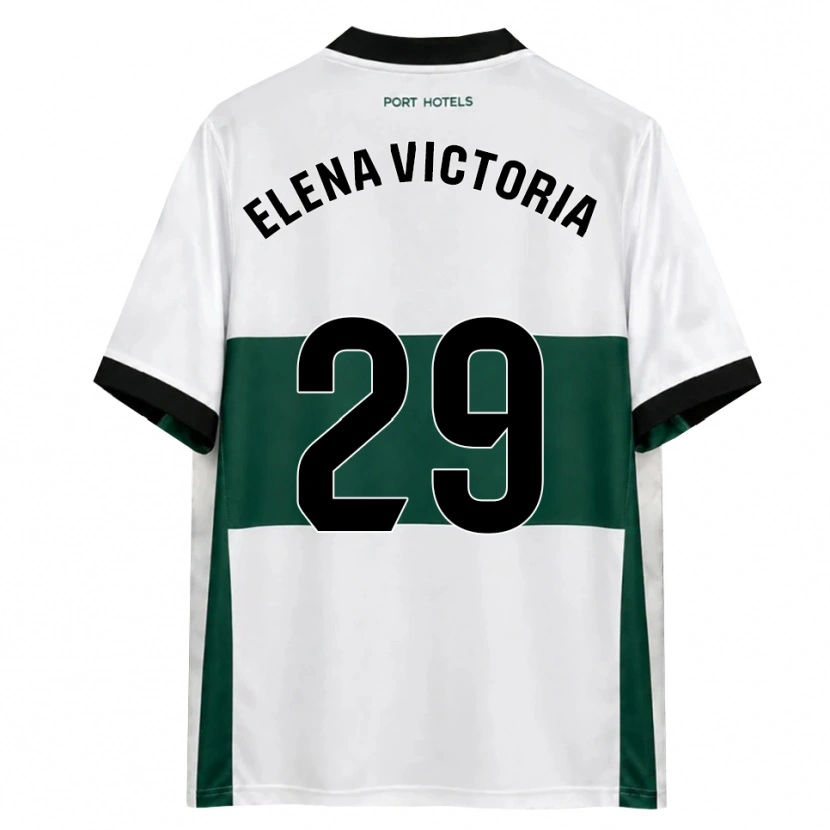 Danxen Herren Elena Victoria Mas Berna #29 Grün Weiß Rot Heimtrikot Trikot 2026/27 T-Shirt Schweiz