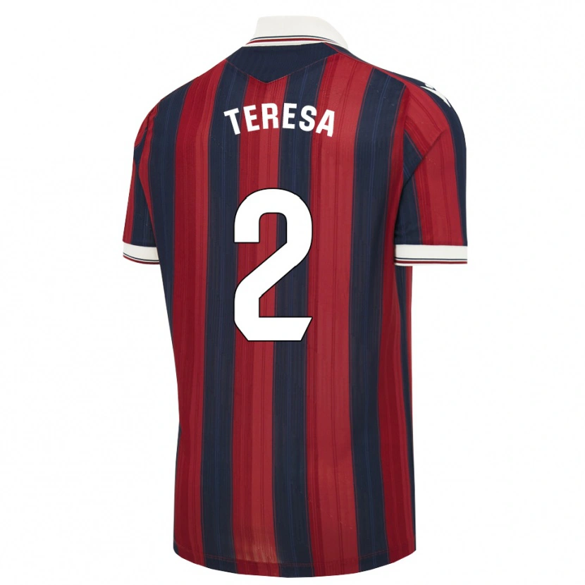 Danxen Herren Teresa Mérida #2 Mitternachtsblau Rot Heimtrikot Trikot 2026/27 T-Shirt Schweiz