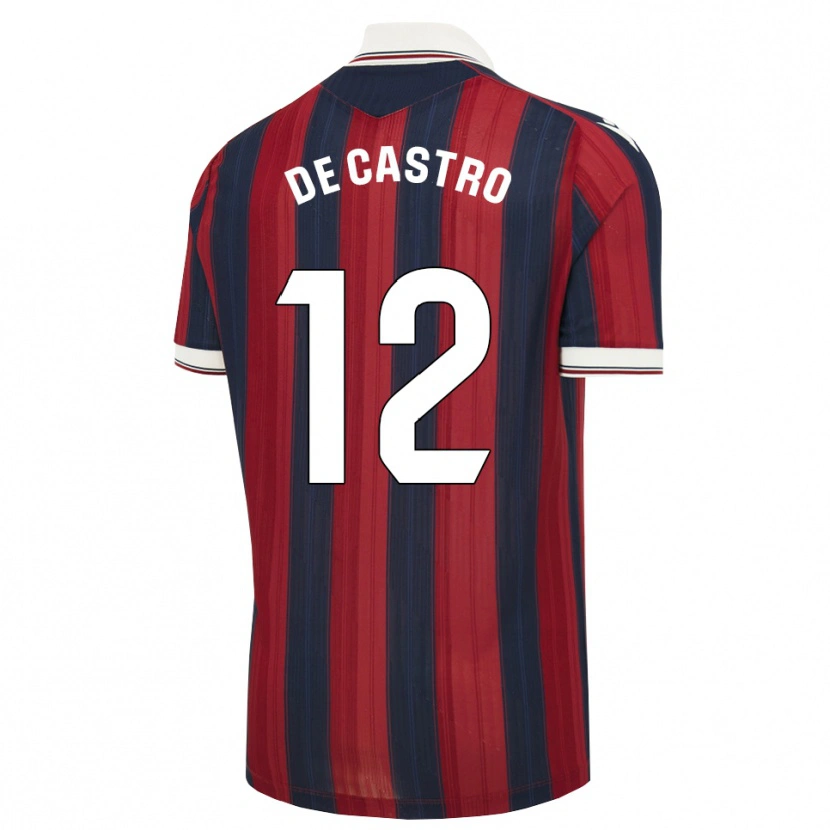 Danxen Herren Asier De Castro #12 Mitternachtsblau Rot Heimtrikot Trikot 2026/27 T-Shirt Schweiz