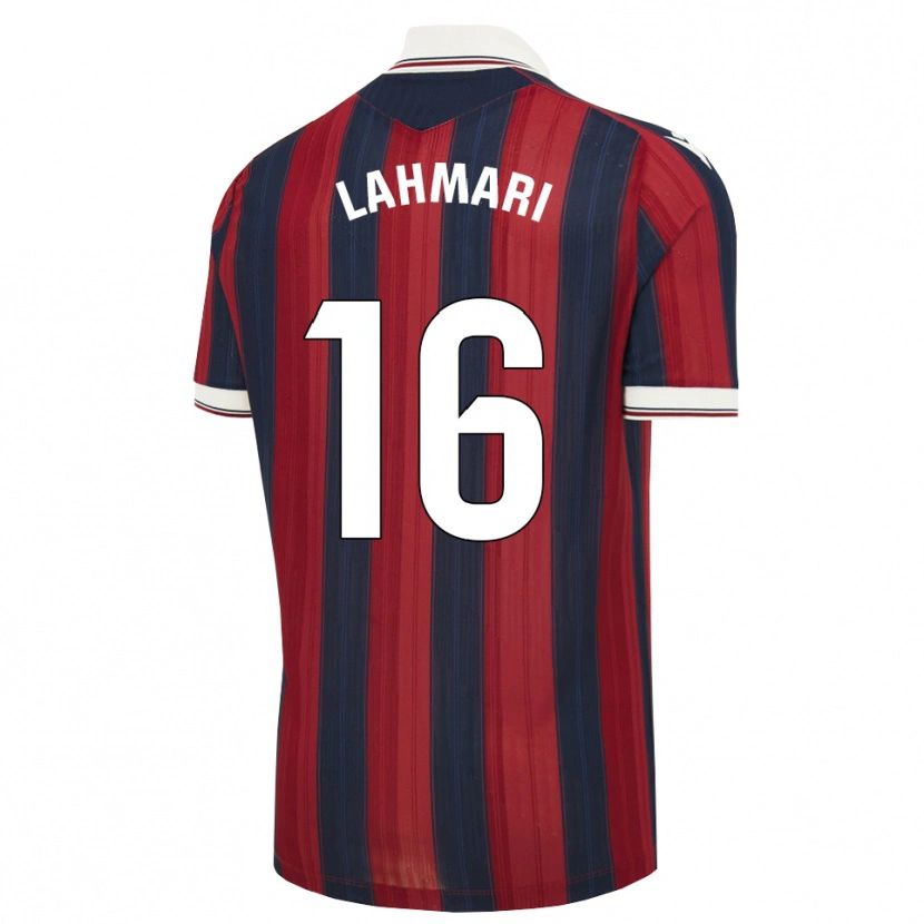 Danxen Herren Anissa Lahmari #16 Mitternachtsblau Rot Heimtrikot Trikot 2026/27 T-Shirt Schweiz