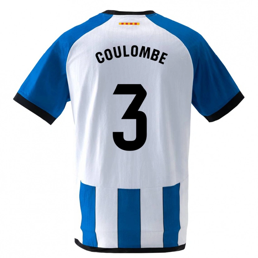 Danxen Herren Thomas Coulombe #3 Königsblau Weiß Heimtrikot Trikot 2026/27 T-Shirt Schweiz