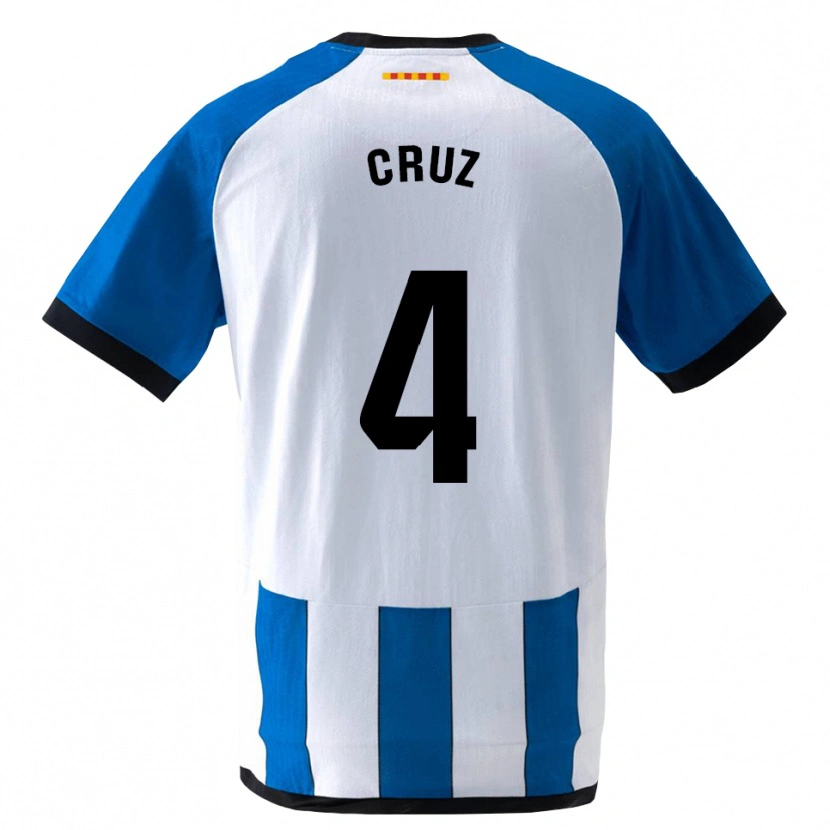 Danxen Herren Ian Cruz #4 Königsblau Weiß Heimtrikot Trikot 2026/27 T-Shirt Schweiz