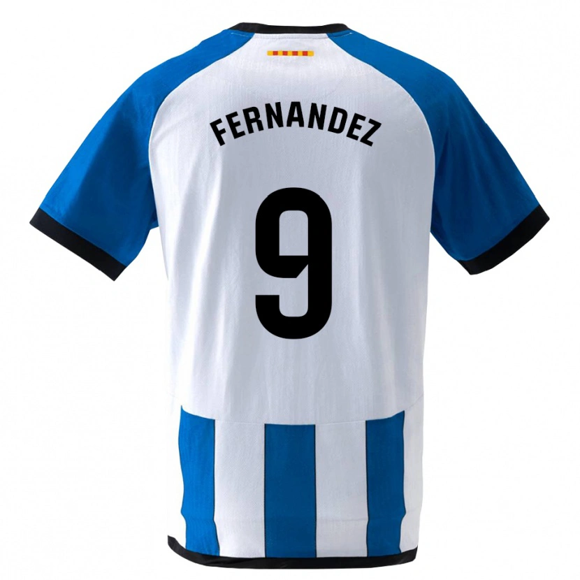 Danxen Herren Roberto Fernández #9 Königsblau Weiß Heimtrikot Trikot 2026/27 T-Shirt Schweiz